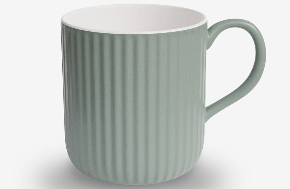 Pepco Taza de cerámica verde