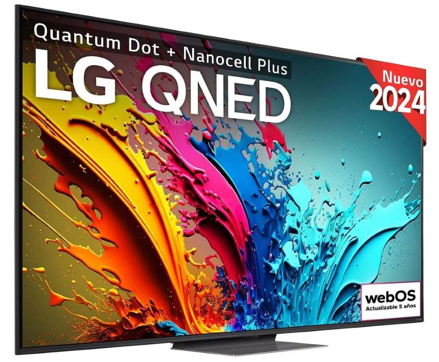 TV QNED 65 in - LG 65QNED87T6B, UHD 4K, Procesador Inteligente 4K α8, Smart TV Media Markt