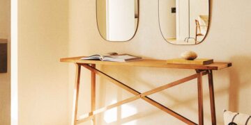 Zara Home consola de madera de olmo