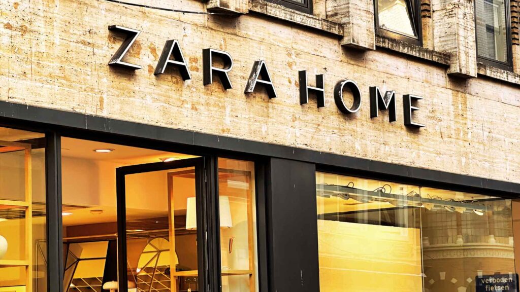 Zara Home lámpara techo cuerdas