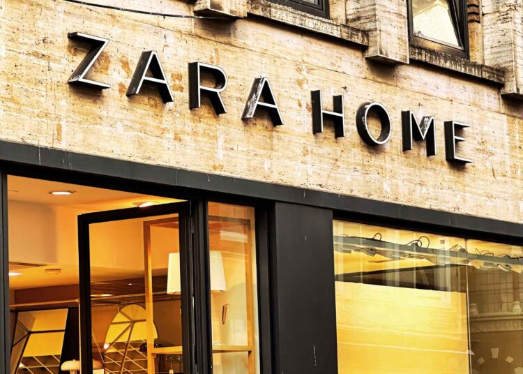 Zara Home lámpara techo cuerdas