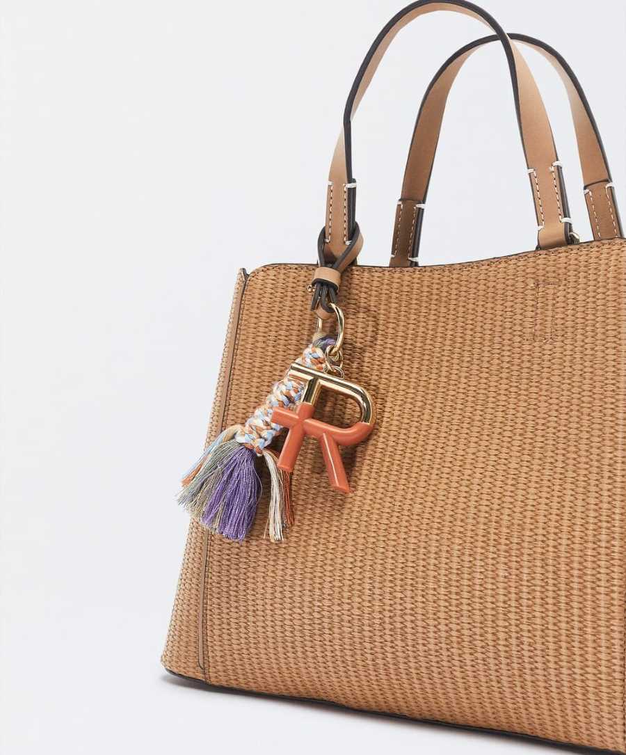 Bolso TOTE Efecto Rafia Parfois