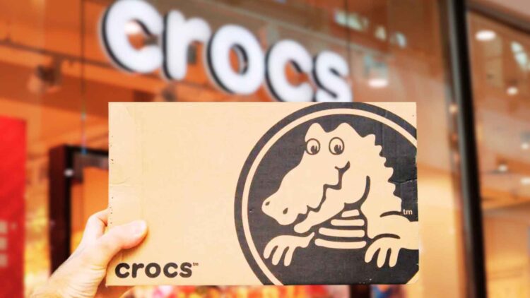 Crocs zuecos monedero bolso