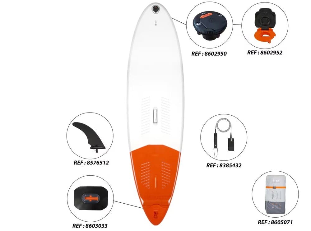 Decathlon Tabla Stand Up Paddle, Surf Hinchable Minimalibu 500 9in 120 l