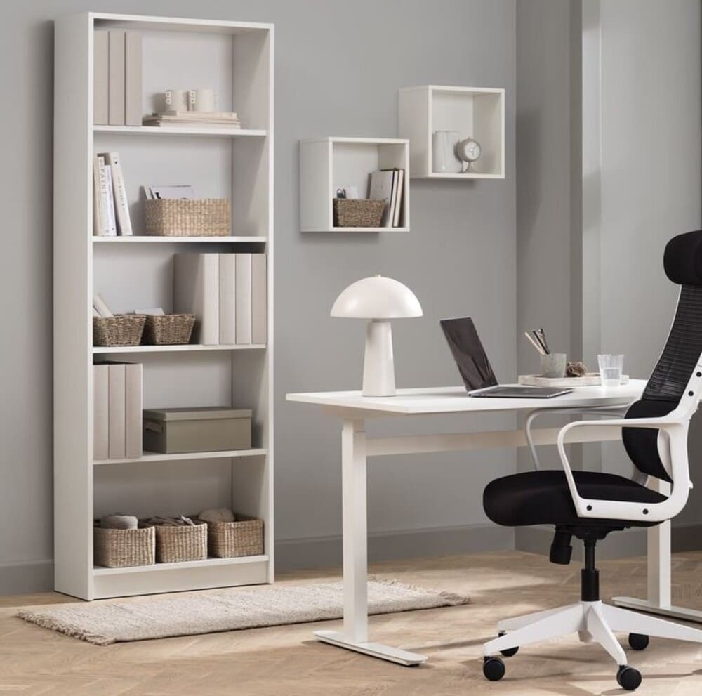 Librería GISLINGE 5 estantes blanco JYSK