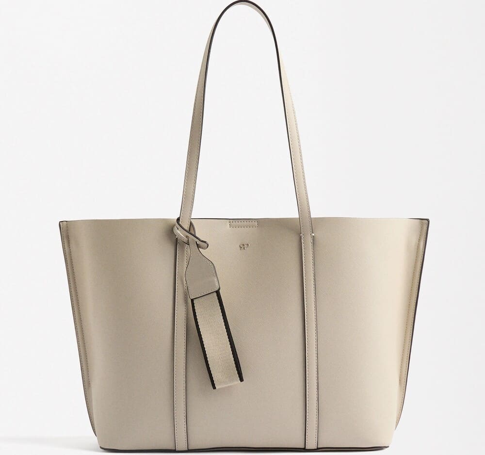 Parfois Bolso Shopper Con Colgante