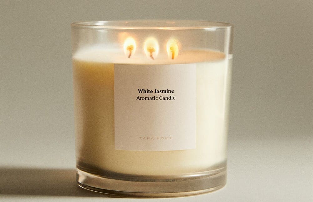 Zara Home Vela Aromatica White Jasmine (620 G)