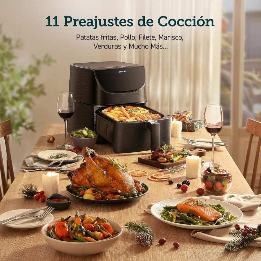 Amazon COSORI Freidora de Aire Duradera 5.5 L Air Fryer 1700W