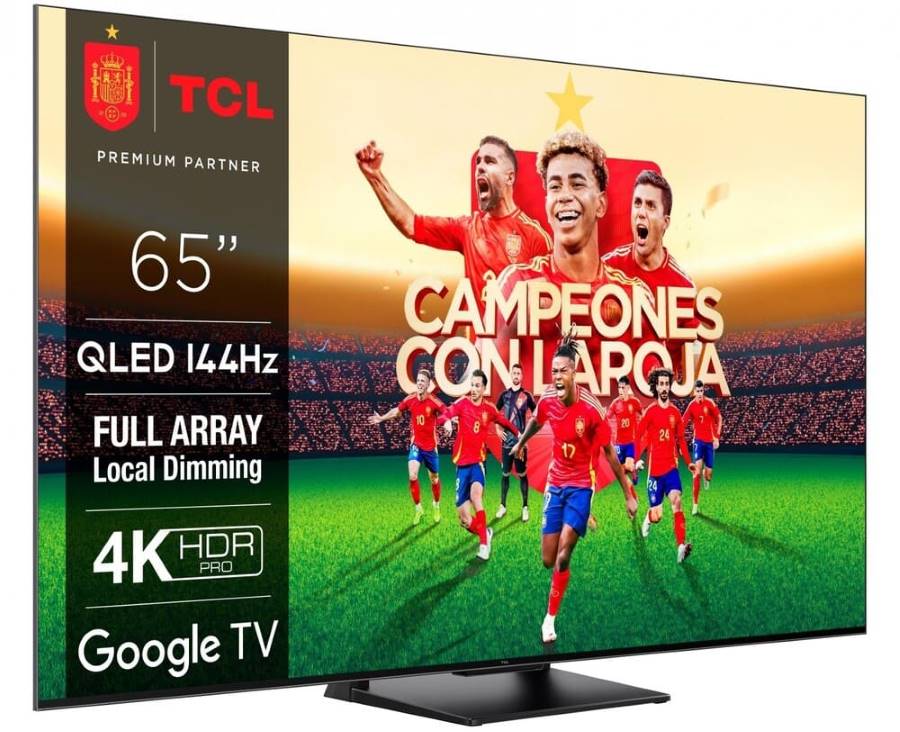 Carrefour TV QLED 65in (165,1 cm) TCL 65C745X1, 4K UHD, Smart TV, Dolby Vision IQ, Dolby AC4, Quantum Dot