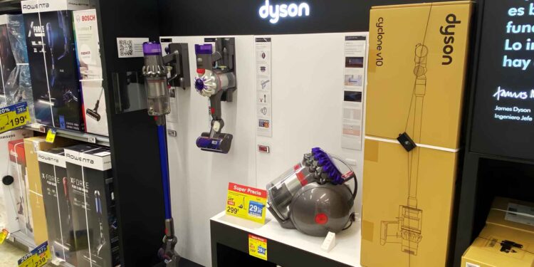 Carrefour aspiradora escoba Dyson