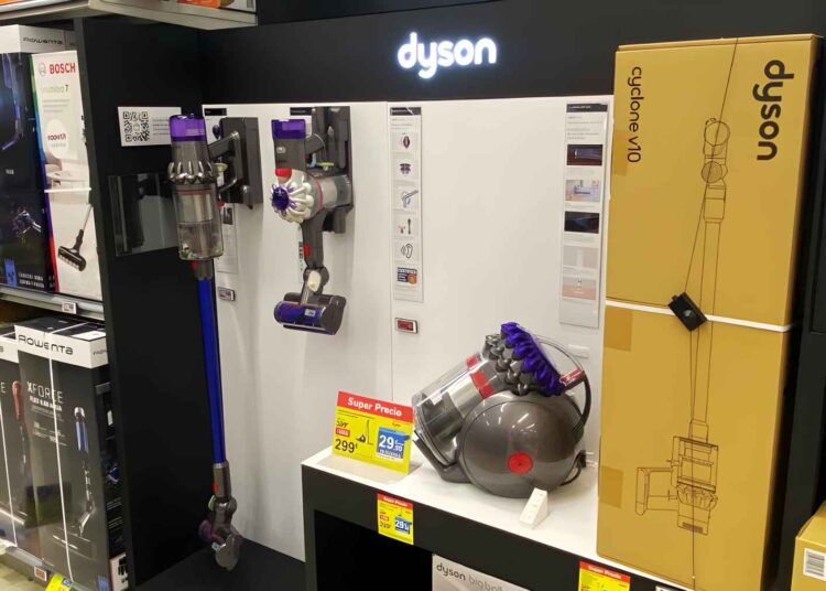 Carrefour aspiradora escoba Dyson