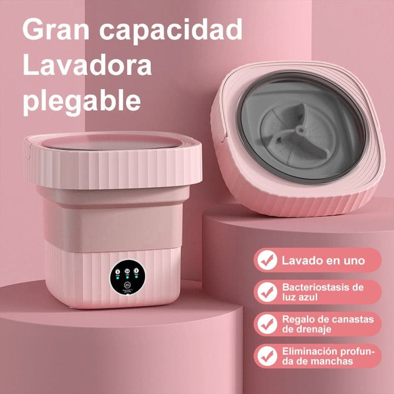 Lavadora Portátil Plegable de Carrefour