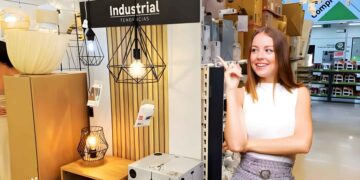 Leroy Merlin lámparas estilo industrial