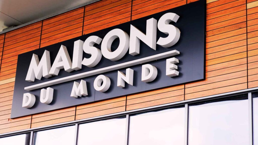 Maisons Du Monde mesita auxiliar vintage