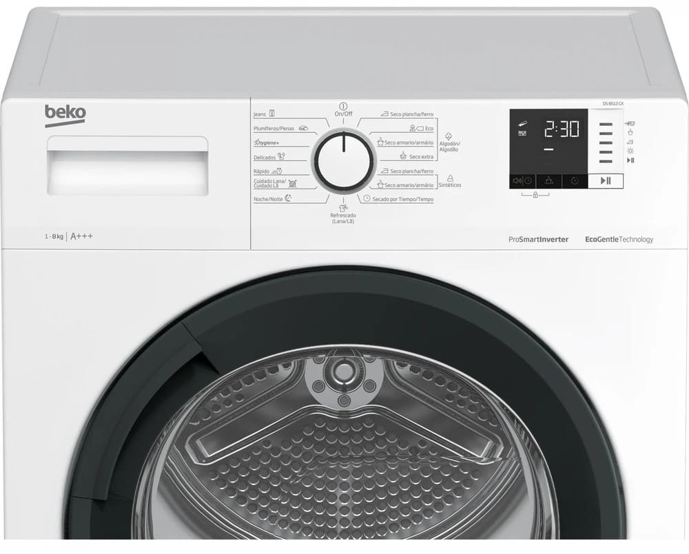 Secadora 8kg Beko A+++ DS 8512 CX de Carrefour