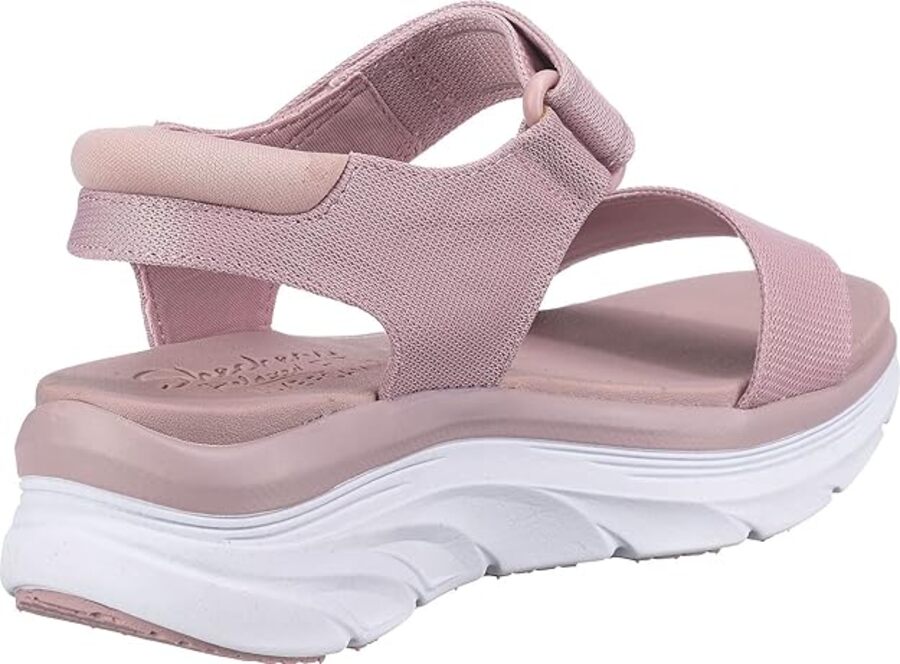 Skechers Dlux Walker New Block, Sandalias Deportivas Mujer Amazon