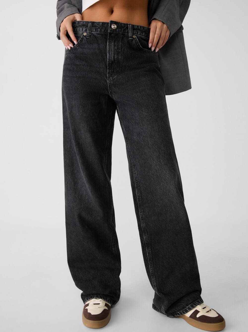 Stradivarius D92 Jeans Straight Wide