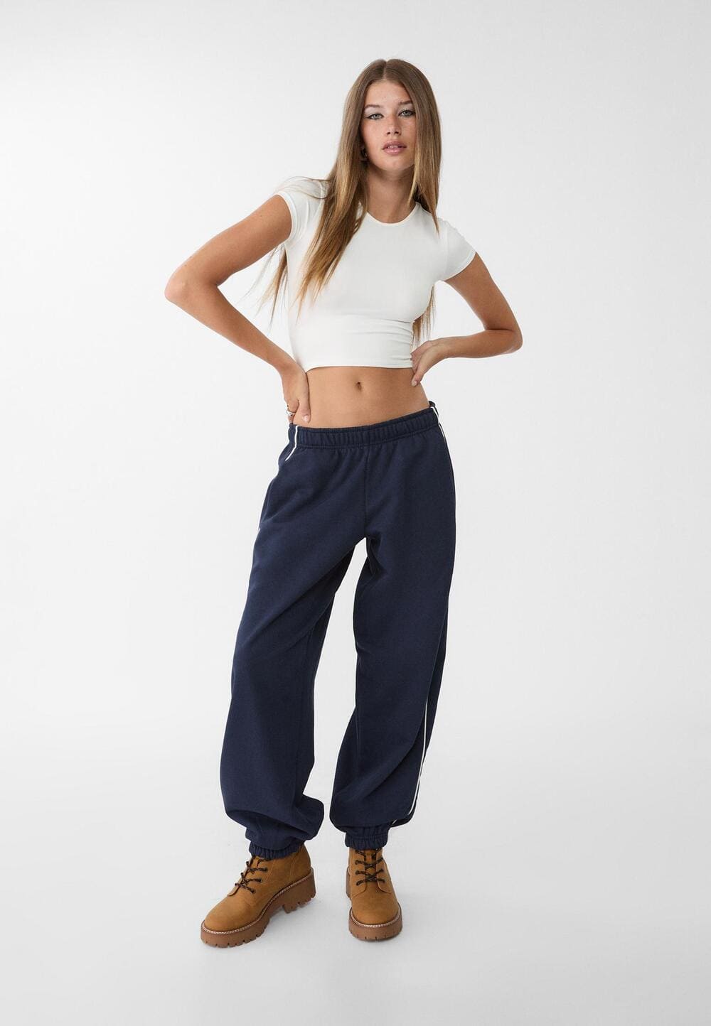 Stradivarius Pantalón jogger vivo