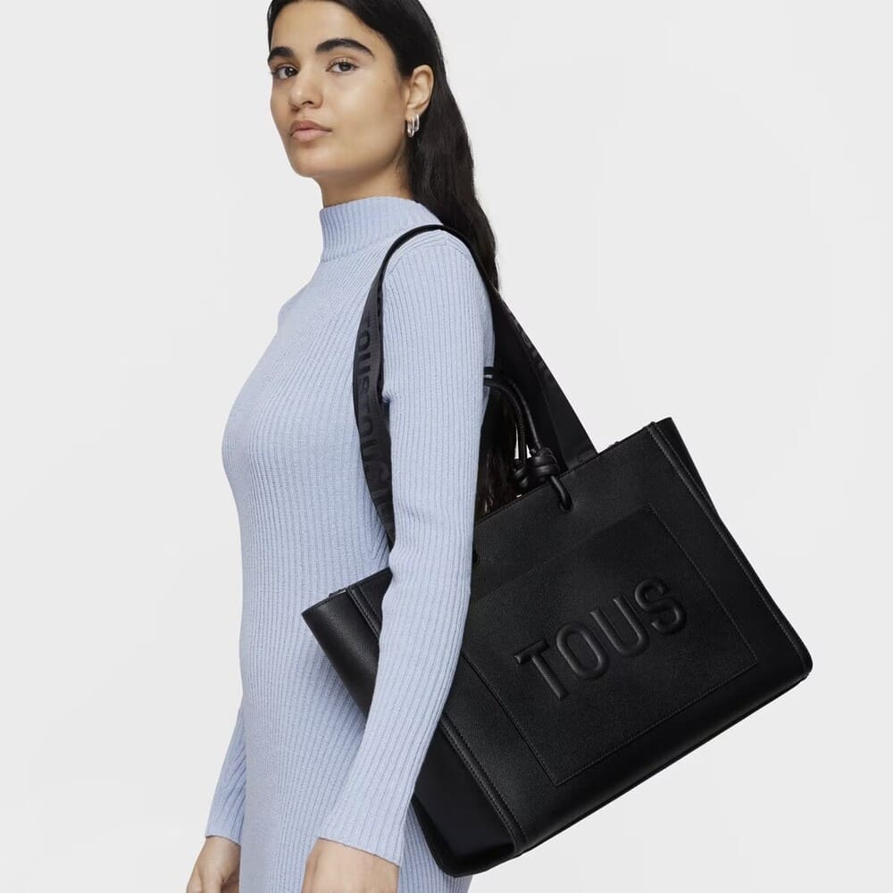 TOUS Shopper grande Amaya negro La Rue New