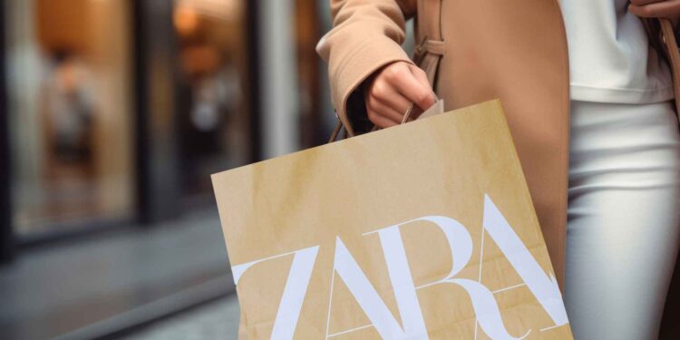 Zara chaqueta efecto pelo