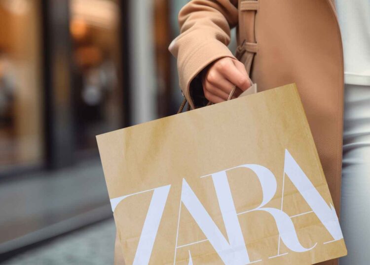 Zara chaqueta efecto pelo