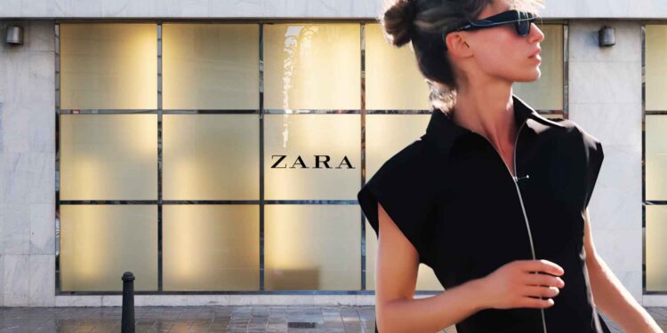 Zara vestido mini Inditex