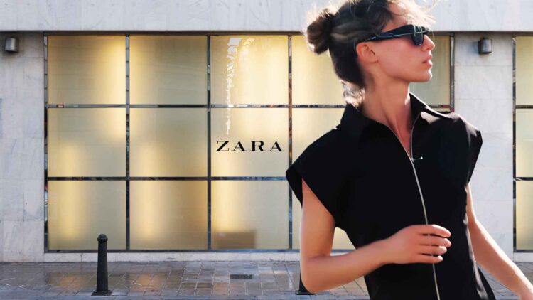 Zara vestido mini Inditex