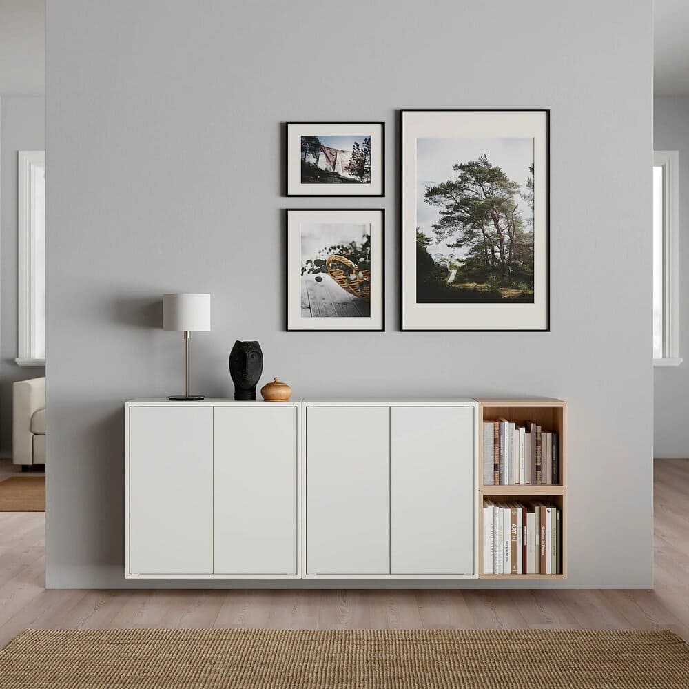 EKET Mueble de almacenaje con riel de IKEA