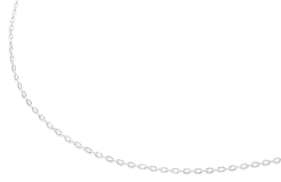 Gargantilla de plata con anillas ovales, 45 cm TOUS Chain