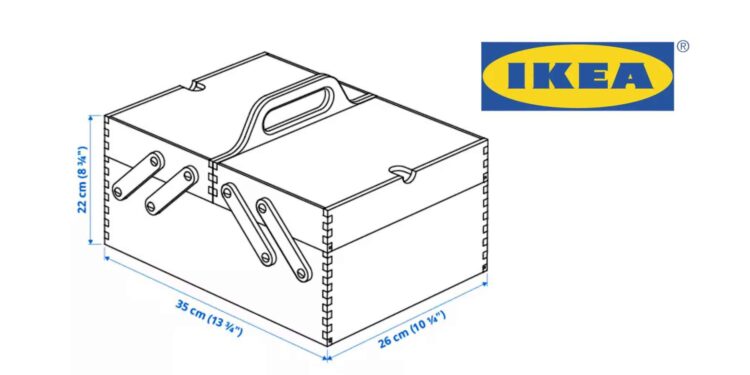 Ikea organizador escritorio KLÄMMEMACKA