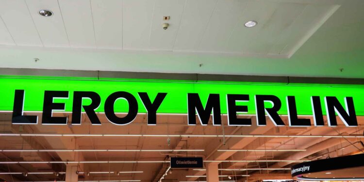 Leroy Merlin sofá exterior ratán