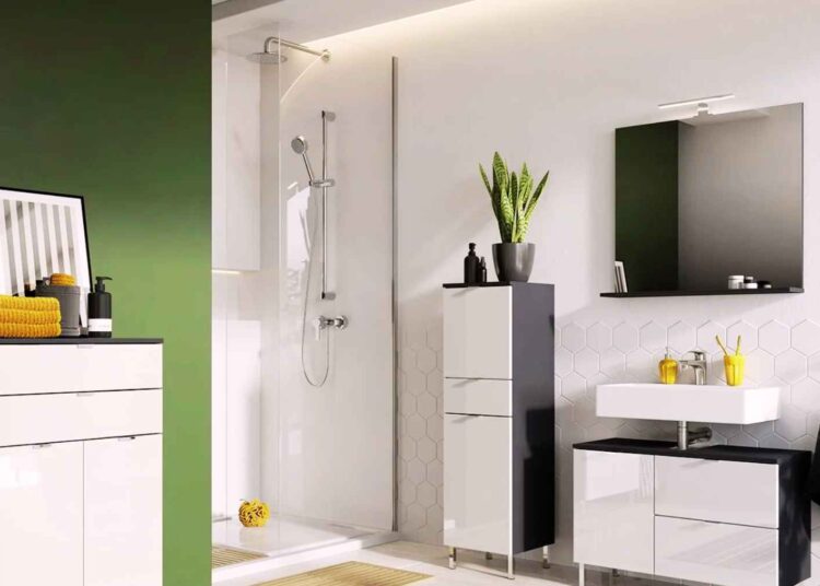 Lidl Germania Armario alto para baño