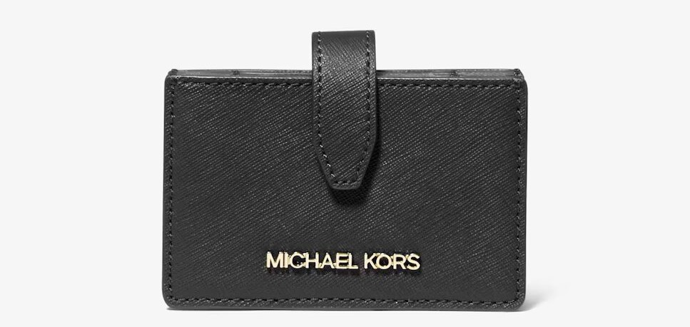 Michael Kors Tarjetero de mujer Jet Set de piel