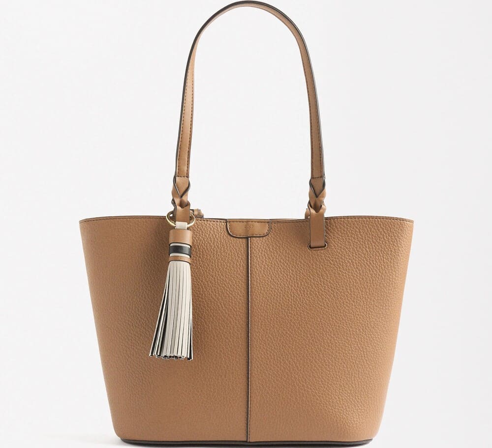 Bolso Shopper Parfois Con Colgante