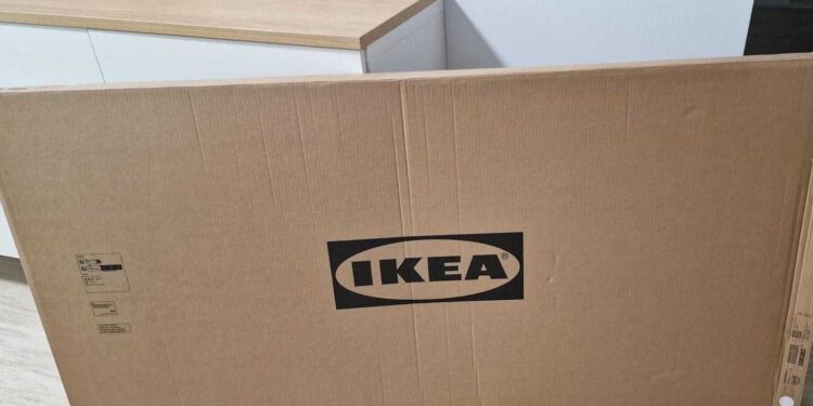 Caja de IKEA