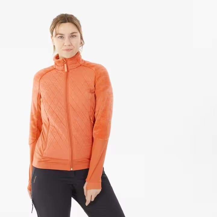 Chaqueta polar de montaña y nieve Mujer Quechua SH900 Híbrida de Decathlon