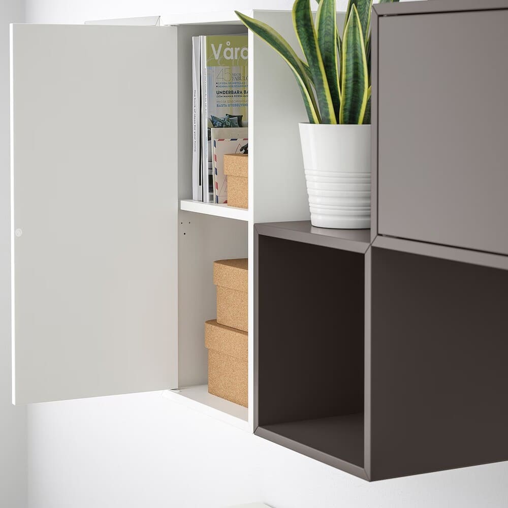 EKET Mueble de almacenaje con puerta IKEA, blanco