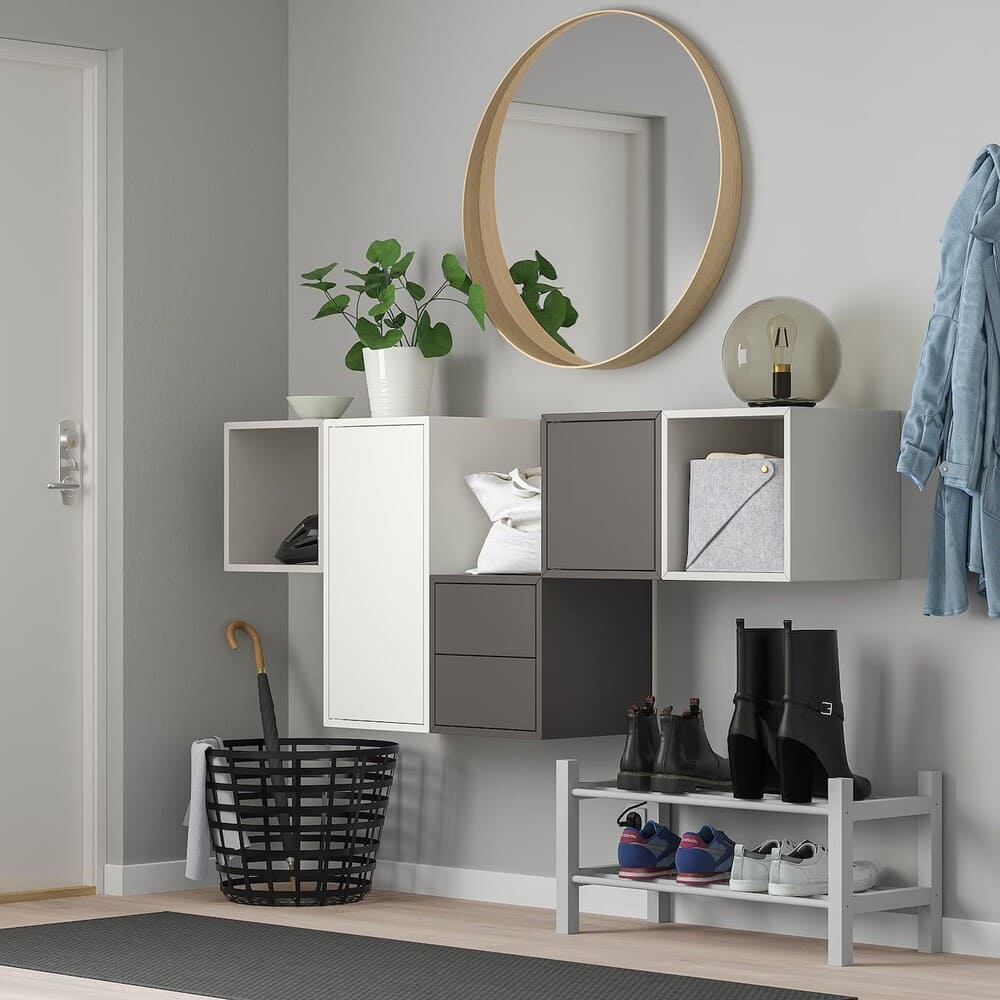 EKET Mueble de almacenaje con puerta, blanco IKEA