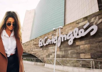 El Corte Inglés gabardina entallada