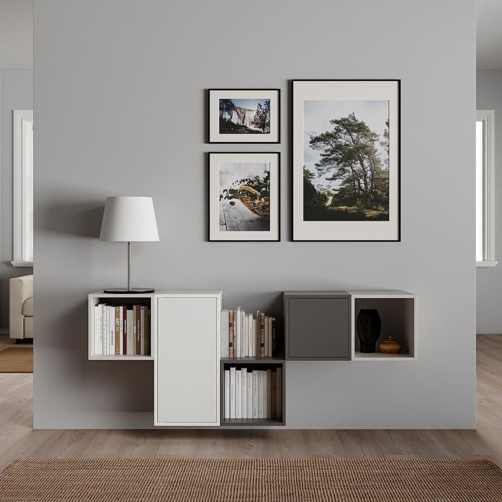 IKEA EKET Mueble de almacenaje con puerta, blanco