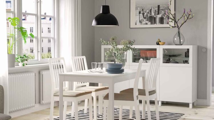 Ikea mesa extensible EKEDALEN