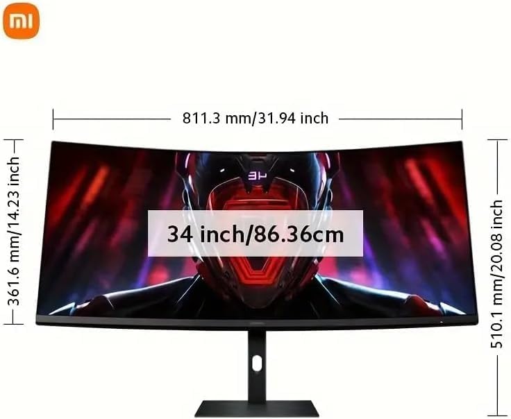 Xiaomi Curved Gaming Monitor G34WQi Amazon