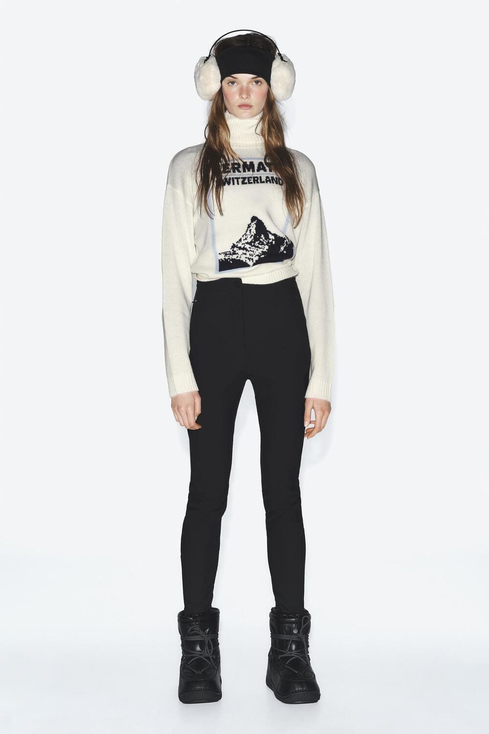 ZARA JERSEY CON LANA Y CASHMERE SKI COLLECTION