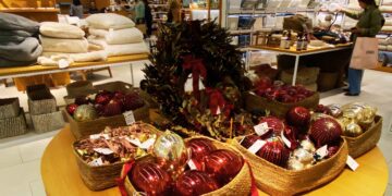 Zara Home coronas Navidad adorno