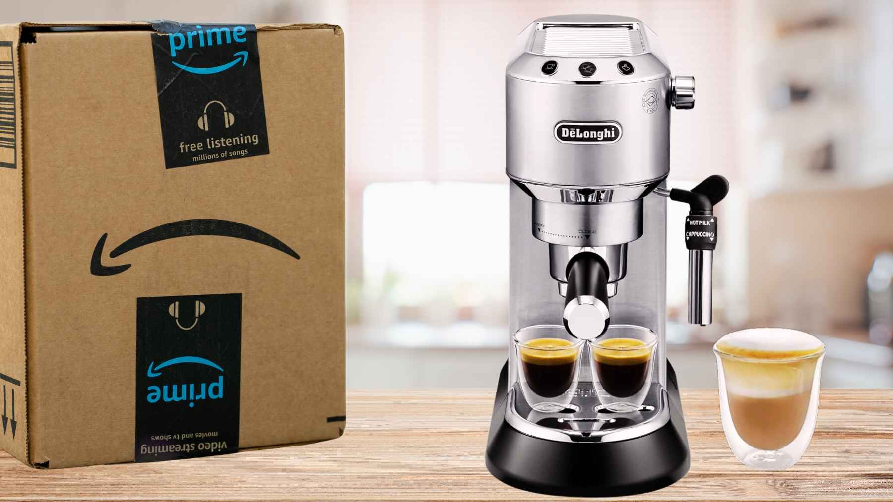 Amazon cafetera De Longhi