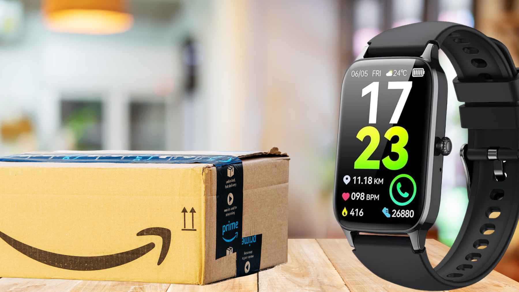 Amazon reloj inteligente Soudorv