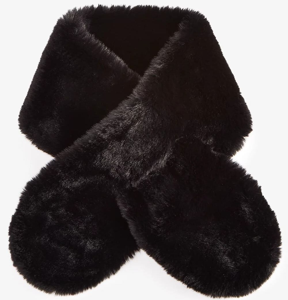 I.N.C. International Concepts Pull-Through Faux-Fur Scarf de Macys