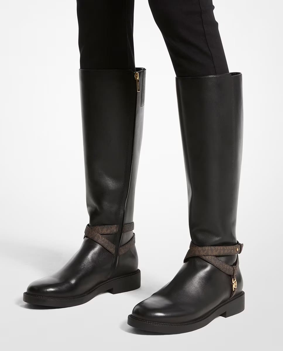 Michael Michael Kors Botas altas de piel de mujer