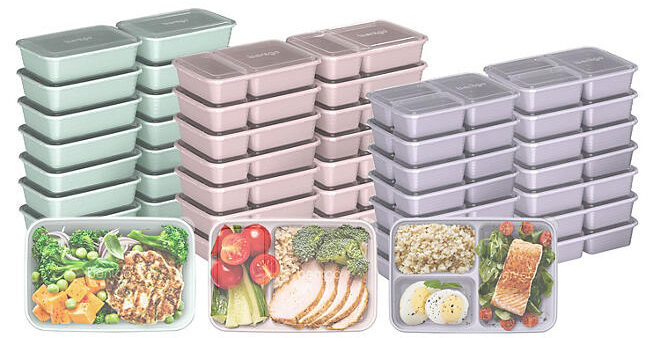 Sams Club Bentgo 90 Piece Meal Prep Set, Choose Color