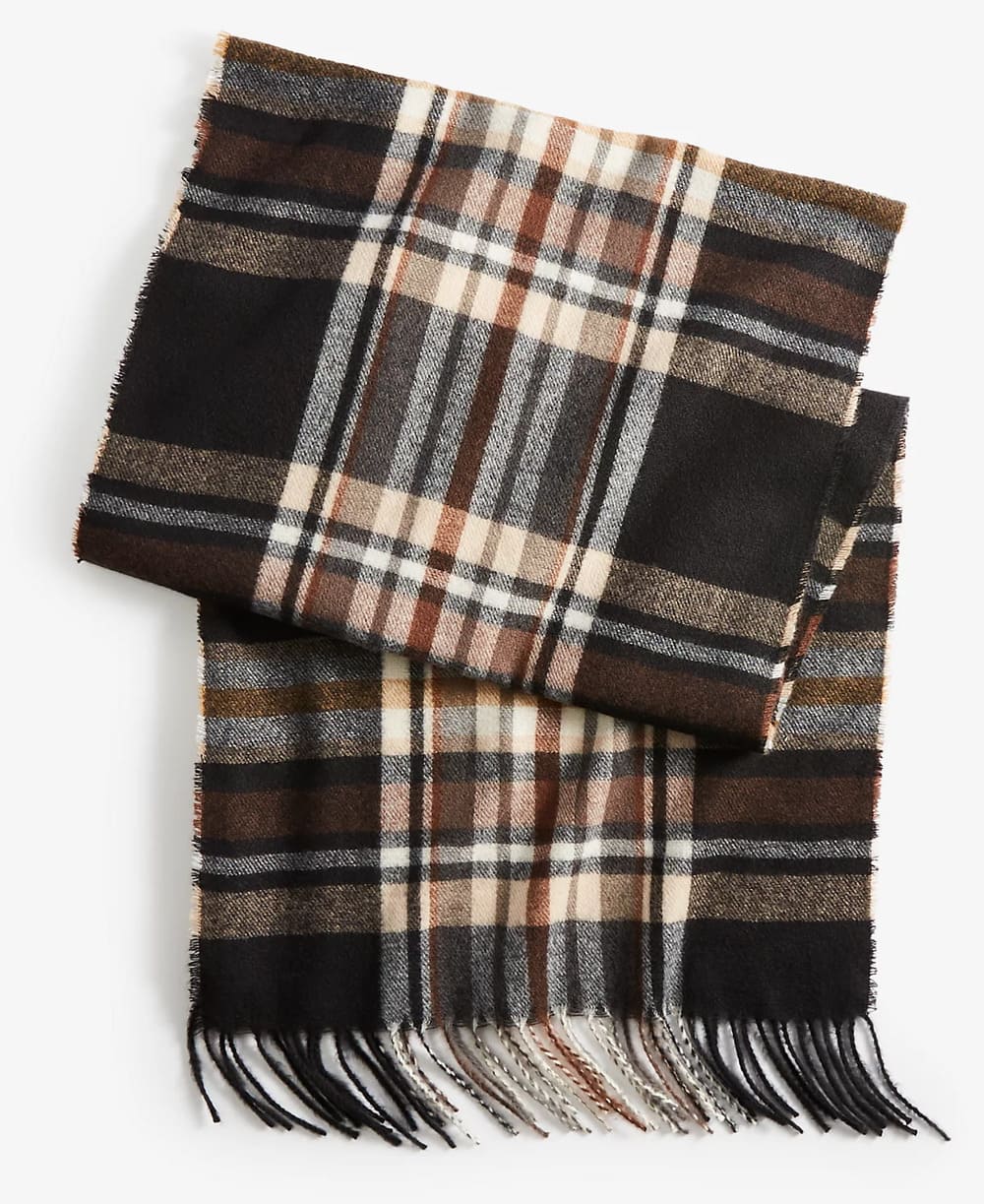 Style & Co Classic Plaid Soft Wrap Scarf